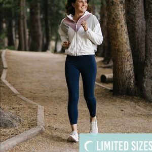 Zyia Dark Navy Warmth Luxe Legging